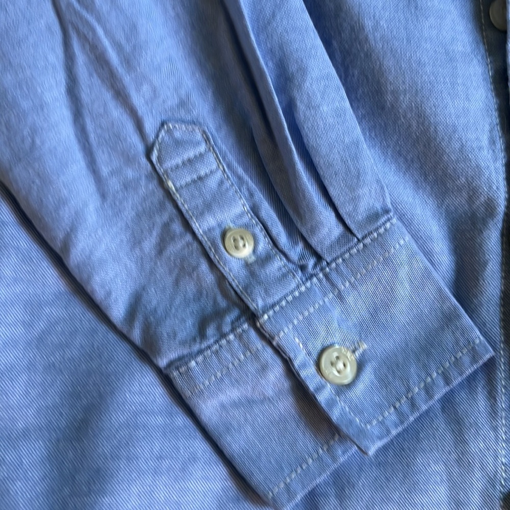 GAP chambray button down 3T - Picture 3 of 7